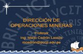 Direccion de Operaciones Mineras