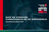 GUÍA DE ATENCIÓN CARDIOVASCULAR EN URGENCIAS GUIELINES CPR ECC 2005 AHA