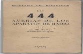 Las 444 Averias de Los Aparatos de Radio j. de Ivana