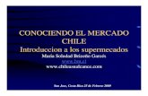 CONOCIENDO EL MERCADO CHILE-Introduccion a Los Supermercados