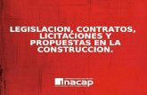 Contratos y Licitaciones en La Construccion