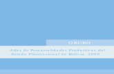 Atlas de potencialidades productivas de Oruro