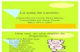 2007 La Pata de Lechon