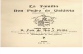 La familia de don Pedro de Valdivia - Luis de Roa y Urzúa