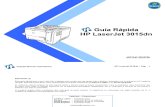 Guía Rápida - HP LaserJet P3015dn