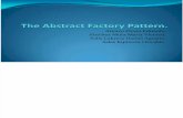The Abstract Factory Pattern