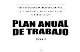 Plan Anual de Trabajo 2011 Ccb