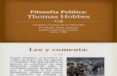 FILOSOFÍA POLÍTICA - THOMAS HOBBES
