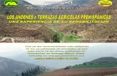 Los Andenes o terrazas prehispanicas y su Rehabilitación