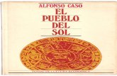 Alfonso Caso.-el Pueblo Del Sol