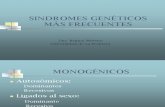 Sindromes genéticos más frecuentes - Dra. Moreno