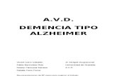 Caso Clínico Paciente Alzheimer - Terapia Ocupacional