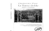 La llama Doble, Octavio Paz. La historia del amor y el erotismo en la literatura