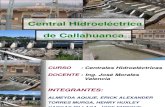 Trabajo Original - Central de Callahuanca (Ppt)
