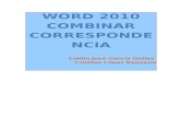 Word 2010 Combinar Correspondencia