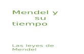 Leyes de Mendel y su redescubrimiento. 4º ESO