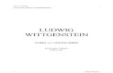 Wittgenstein-Sobre La Certidumbre