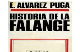 Historia de La Falange. Eduardo Álvearez Puga