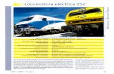Ficha técnica Locomotora 252 Renfe