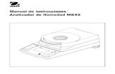 Analizador de Humedad Mb 45 - User Manual