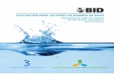 Evaluación para sistemas de bombeo de agua Guía para la hoja de cálculo