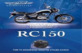 Manual Moto RC150