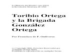 Gral Toribio Ortega Biografia