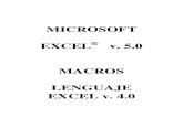 Macros Excel v 5