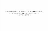 Economía: Exámenes PAU (1998-2012)