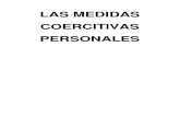 La Monografia Las Medidas Coercitivas Person Ales