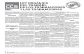 Ley Orgánica del Trabajo. Venezuela 2012