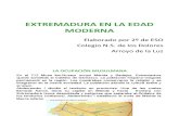 Extremadura en La Edad Moderna