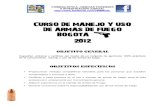 Curso Manejo de Armas 19/05/2012