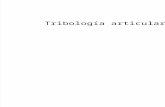 Tribología articular