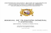 MANUAL DE TILDACIÓN GENERAL Y ESPECIAL