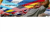 Diapositivas , Grado Noveno:Tema:Contexto Latinoamericano después de la crisis de 1929