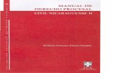 Manual de Derecho Procesal Civil Nicaraguense - Tomo II - William Ernesto Torrez Peralta