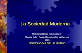 Sociologia Del Turismo La Sociedad Moderna, 2009