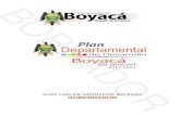 Plan Departamental de Desarrollo Boyacá se Atreve 2012 - 2015