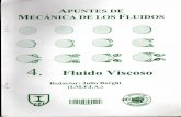 Mecánica de fluidos FLUIDO VISCOSO Julio Borghi (Universidad de la República Oriental del Uruguay