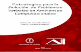 Libro Estrategias para la Solución de Problemas Verbales en Ambientes Computacionales - Juan C Giraldo - Mónica Castillo Gómez