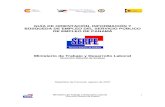 Guia de Orientacion, Informacion y Búsqueda de Empleo del Servicio Público de Empleo de Panama