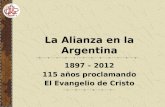 Alianza en Argentina-115 años
