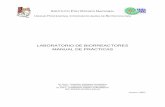 Manual de Prácticas - Laboratorio de Biorreactores - UPIBI - IPN