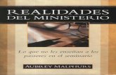 Aubrey Malphurs Realidades Del Ministerio