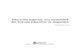 Educación Especial, una modalidad del Sistema Educativo en Argentina - Orientaciones 1.