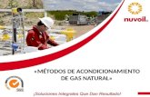 Acondicionamiento de GAS NATURAL
