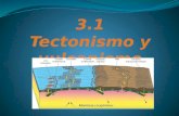 3.1 Tectonismo y Vulcanismo
