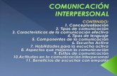 PRESENTACION COMUNICACIÓN INTERPERSONAL