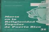 Celam - Maria en La Religiosidad Popular de Puerto Rico